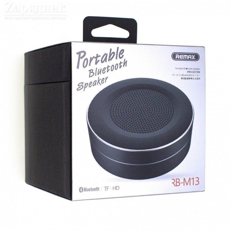 Колонка Remax Bluetooth RB-M13 - Zарядниk - Всё для сотовых телефонов, аксессуары и ремонт